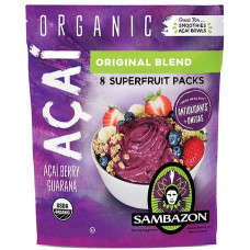 Органічні пакети суперфруктів Acai від Sambazon, 28.2 унцій.