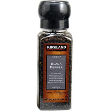 Мелений чорний перец Kirkland, 6.3 унцій з млинком.