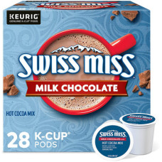 Шоколадный горячий коктейль Swiss Miss, капсулы для кофемашины Keurig, 28 штук