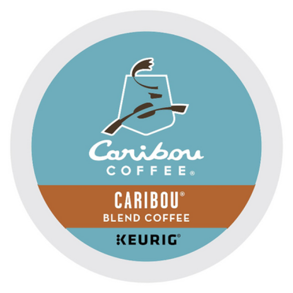 Caribou Coffee Кофе Caribou Blend Кофе в одноразовых капсулах K-Cup, 100 шт.