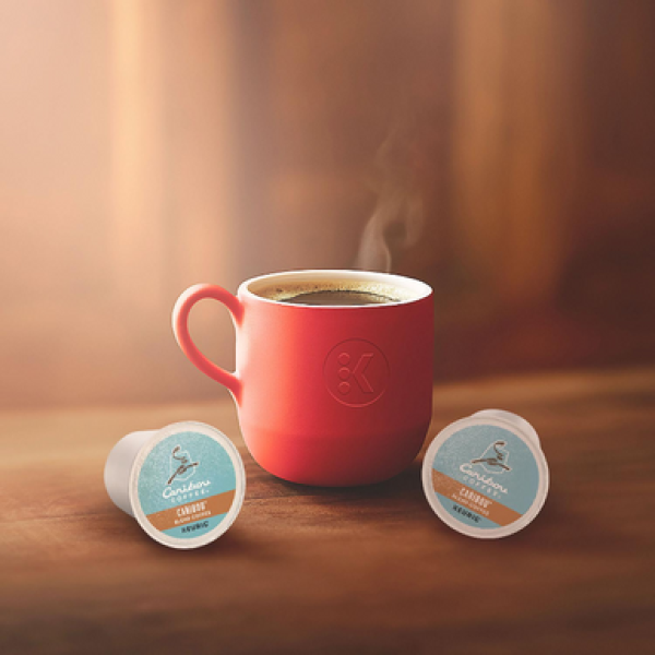 Caribou Coffee Кофе Caribou Blend Кофе в одноразовых капсулах K-Cup, 100 шт.