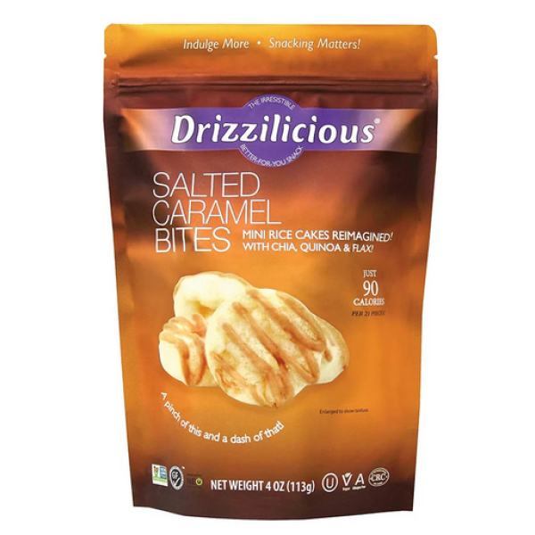 Нежные соленокарамельные кусочки Drizzilicious, весом 4 унции