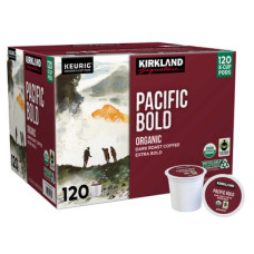 Субстанція «Kirkland Signature Coffee» органічна Pacific Bold K Cup Pod, 120 шт.