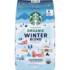Кавові зерна Starbucks Organic Winter Blend, 40 унцій.