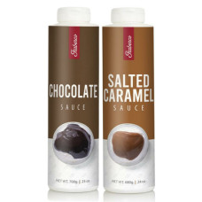 Itaberco соуси Salted Caramel Sauce, Chocolate Sauce (2 шт.)