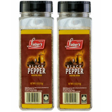 Lieber's Ground Black Pepper, 11 oz (Pack of 2)