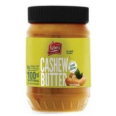 Кремове горіхове масло Lieber's Natural Creamy Cashew Nut Butter, 16 унцій.
