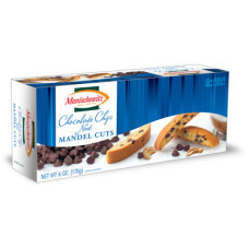 Manischewitz Шоколадно-ореховые мандельские печенья в кусочках, 6 унц.