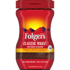 Кристаллы растворимого кофе Folgers Classic Roast, 16 унций