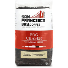 Кофе San Francisco Bay Coffee Fog Chaser Whole Bean 2LB (32 Ounce) Medium Dark Roast
