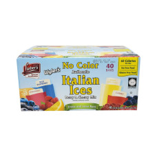 Wyler's No Coloring Berry And Cherry Mix Italian Ices, 40 Count