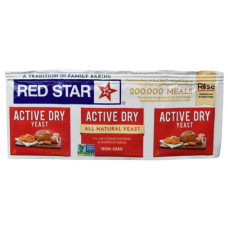 Red Star Сухие активные дрожжи, 0,75 унции (1 полоска)