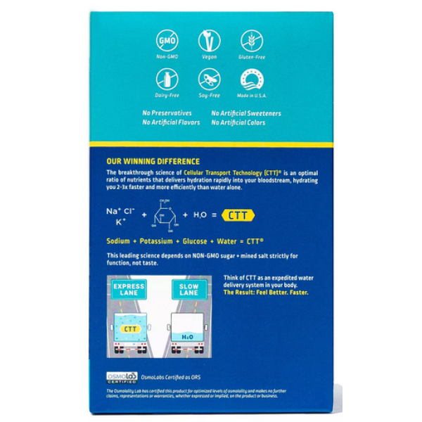 Liquid I.V. Гідратація Збільшувач пакетів з електролітами, Лимонний лайм та Ягода асаї (24 шт.)