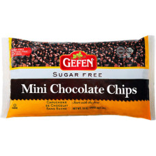 Gefen Sugar Free Mini Chocolate Chips - ідеальні солодощі без цукру, 10 унцій