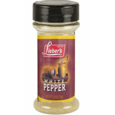 Lieber's Ground White Pepper, 2.5 oz