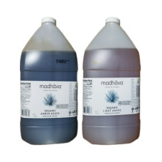 Madhava Organic Agave Nectar Variety Pack, 1 галон (набір з 2 шт.)