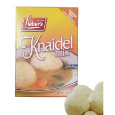 Lieber's Gluten Free Passover Kneidel Matza Ball Mix, 5 oz: безглютеновий пасхальний мікс для кнайдльів Matza Ball від Lieber, 5 унцій