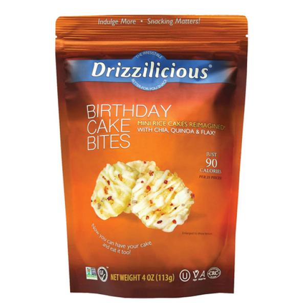 Drizzilicious Тортові Покуси, 4 унції.