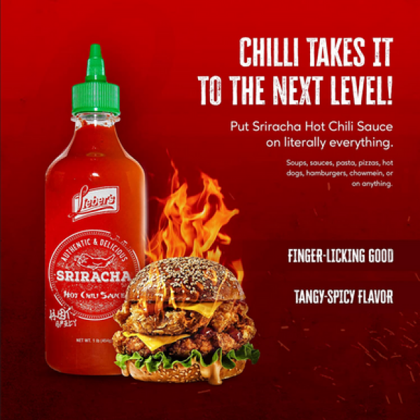 Lieber's Соус Sriracha Hot Chili, 16 унций.