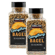 Сезонна суміш "Kirkland Signature Everything Bagel Seasoning", 17,8 унцій (2 упаковки)