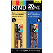 Kind Nut & Spices Bar Variety Pack, 20 Pack: ассортимент из 20 шт. плиток Kind с орехами и специями