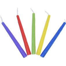 Colorful Hanukkah Candles, 44 Count