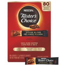 Эспрессо Nescafe Taster's Choice Instant House Blend Coffee Packets, Light Roast, 1.7 гр. Singles 80 шт.