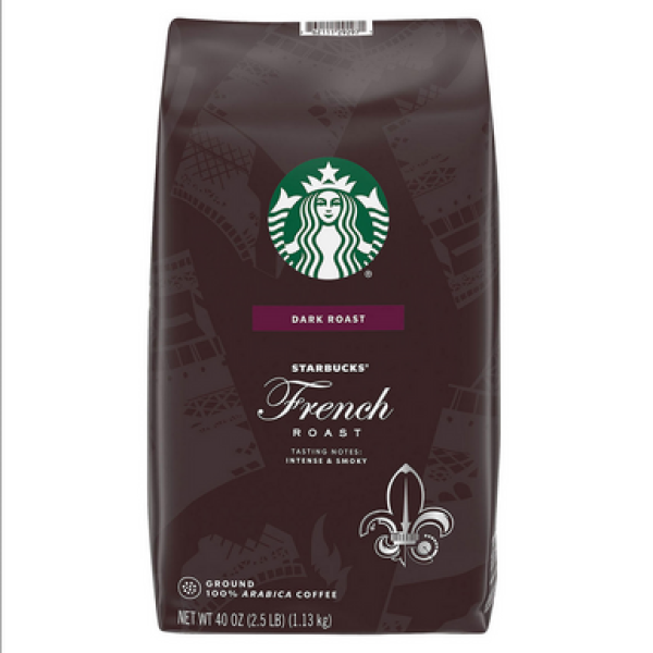 Кофейные зёрна Starbucks French Roast, 40 унции