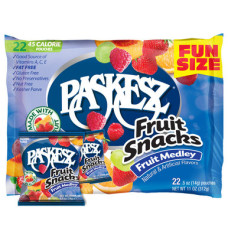Paskesz Fruit Snacks Fruit Medley Family Pack, 22 шт.