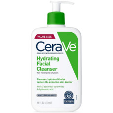 CeraVe Увлажняющий очищающий гель для лица, 16 унций