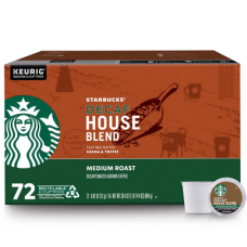 Звезда без кофе Средней обжарки Капсулы Кофе, Сорт House Blend, 72 штуки
