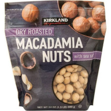 Kirkland Сухожареные Макадамии, 24 унции.