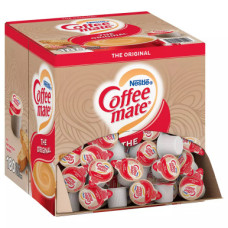Nestle Coffee mate, оригинал, жидкий кофейный кремер, одиночные порции, без молока 180 штук