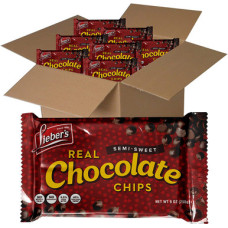 Українські: Lieber's Semi-Sweet Chocolate Chips, 9 унцій (упаковка з 6 штук)