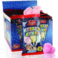 Легкий та повітряний льодяник Lieber's Cotton Candy для святкування, дітей, днів народжень та Хелловін 0.8 Онсовий пакет у наборі з 12 штук