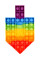 Hanukkah Poppit Dreidel Colorful Pop Fidget Toy Chanukah Party Popper Hanukah Gift (Pack of 2) 

Brand name: Poppit