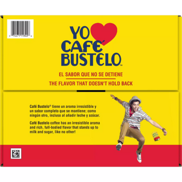 Кофе Cafe Bustelo Эспрессо стиль Кофе в пакетиках K-Cups, 80 шт.
