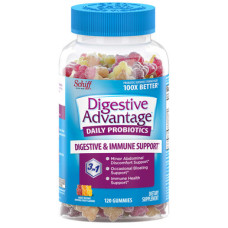 Жевательные конфеты с пробиотиками Schiff Digestive Advantage, 120 шт.